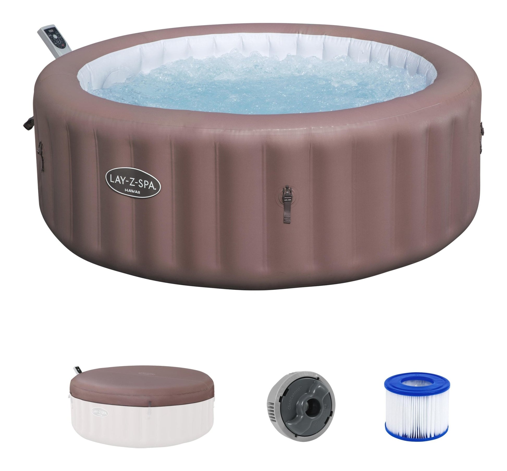 Bestway Lay-Z-Spa Hawaii Energy-Efficient Smart AirJet, 6 persoons - Azzura Pool