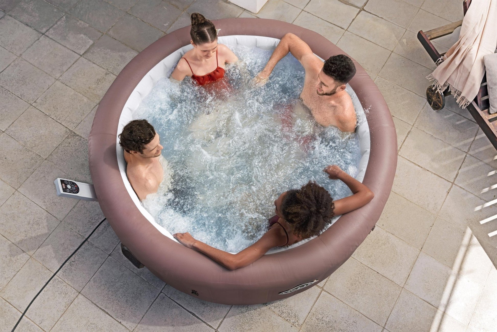 Bestway Lay-Z-Spa Hawaii Energy-Efficient Smart AirJet, 6 persoons - Azzura Pool