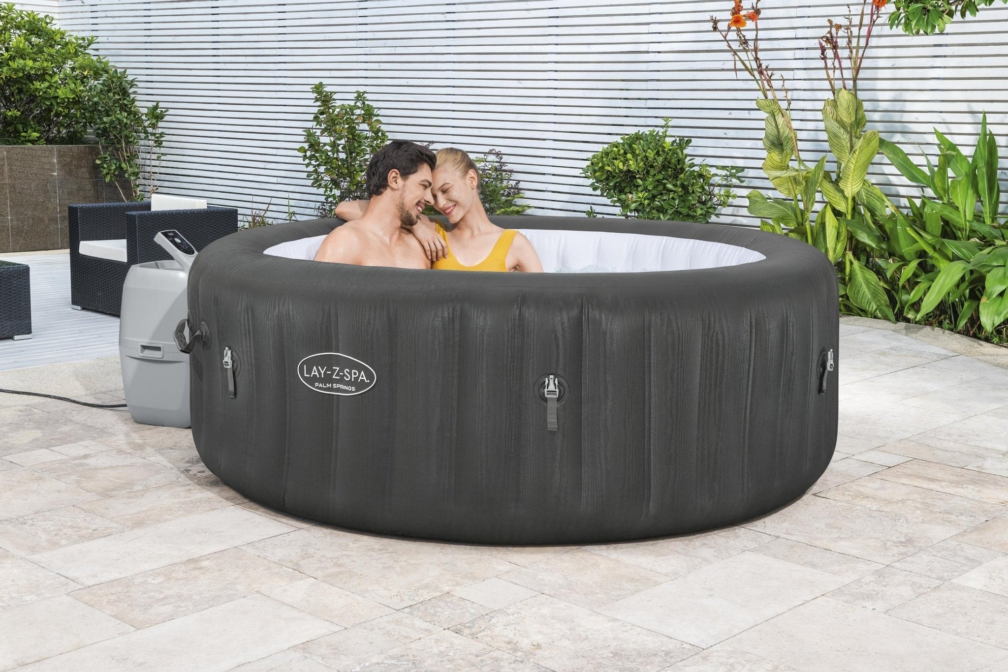 Bestway Lay-Z-Spa Palm AirJet, 6 persoons - Azzura Pool