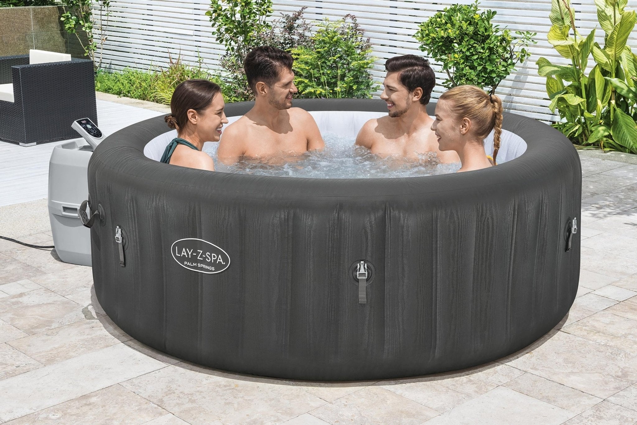 Bestway Lay-Z-Spa Palm AirJet, 6 persoons - Azzura Pool