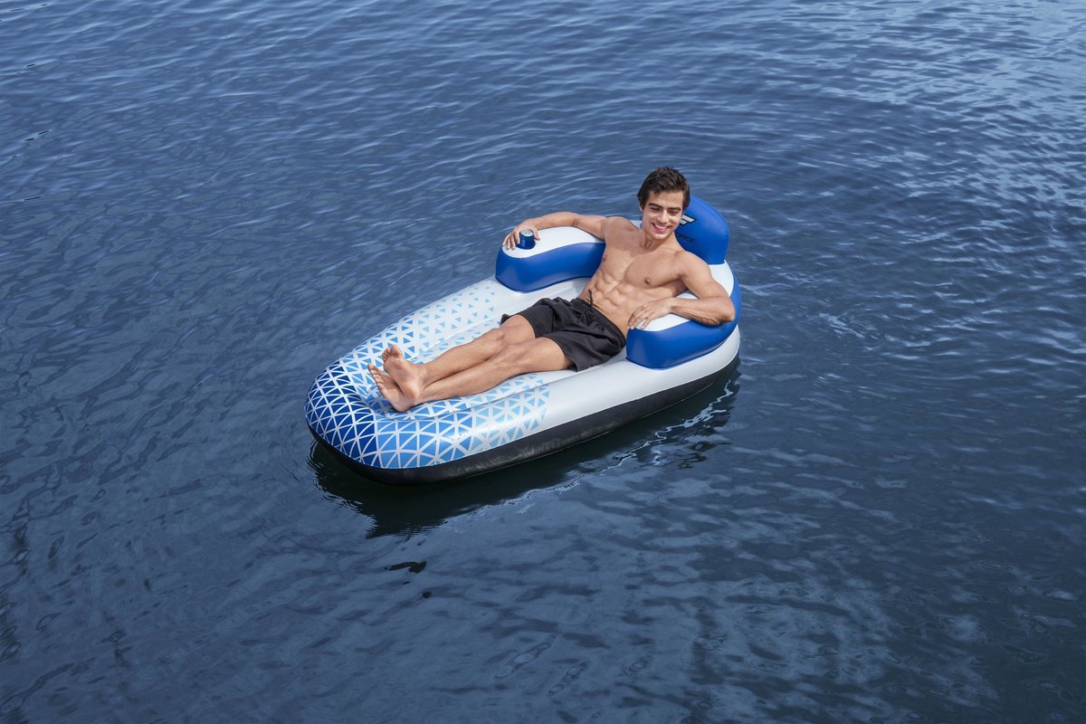 Bestway Luchtmatras Zwembad - Indigo Wave Lounge - Azzura Pool
