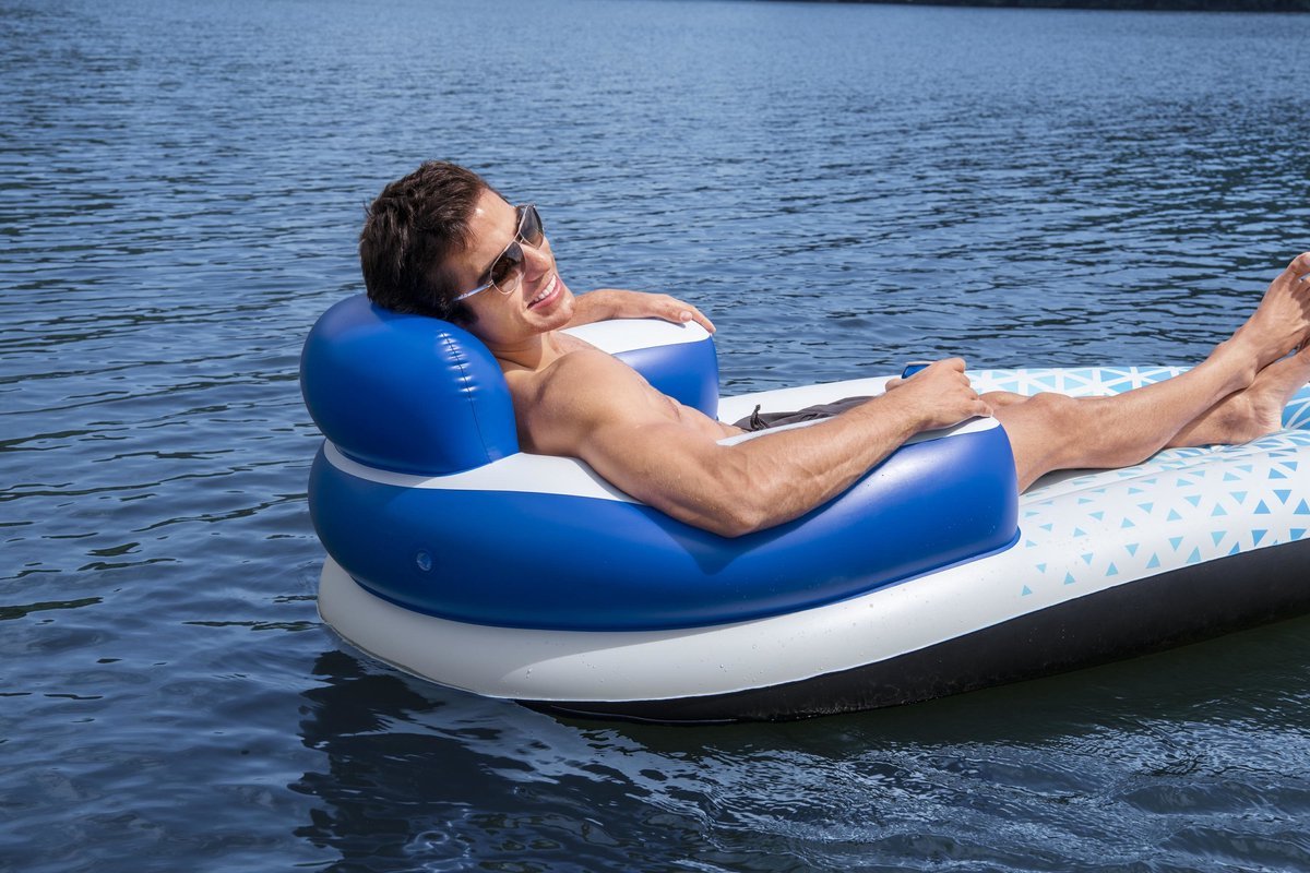 Bestway Luchtmatras Zwembad - Indigo Wave Lounge - Azzura Pool