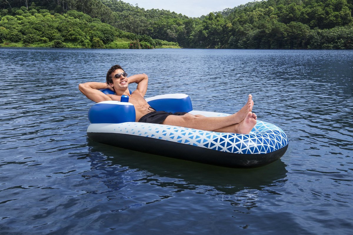Bestway Luchtmatras Zwembad - Indigo Wave Lounge - Azzura Pool