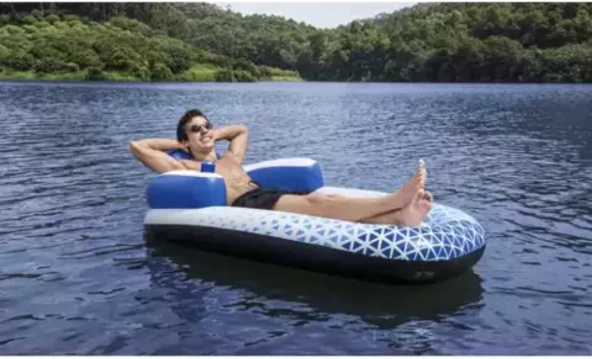 Bestway Luchtmatras Zwembad - Indigo Wave Lounge - Azzura Pool