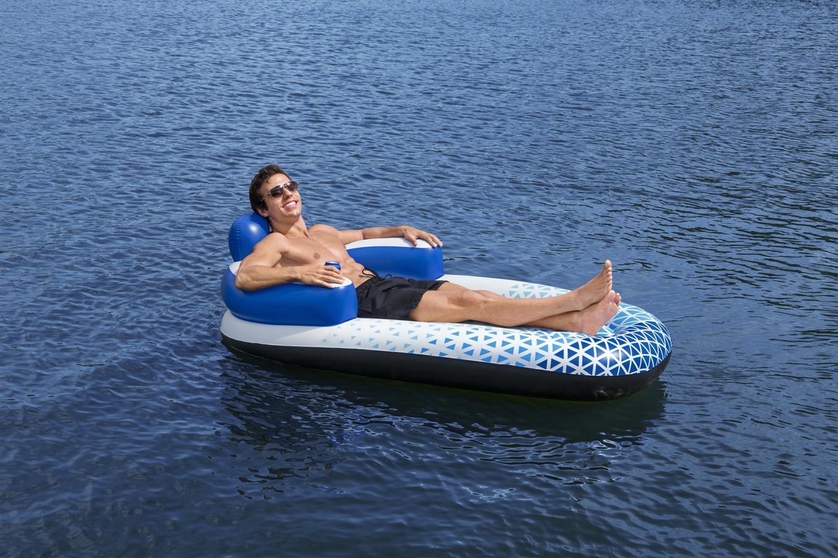 Bestway Luchtmatras Zwembad - Indigo Wave Lounge - Azzura Pool