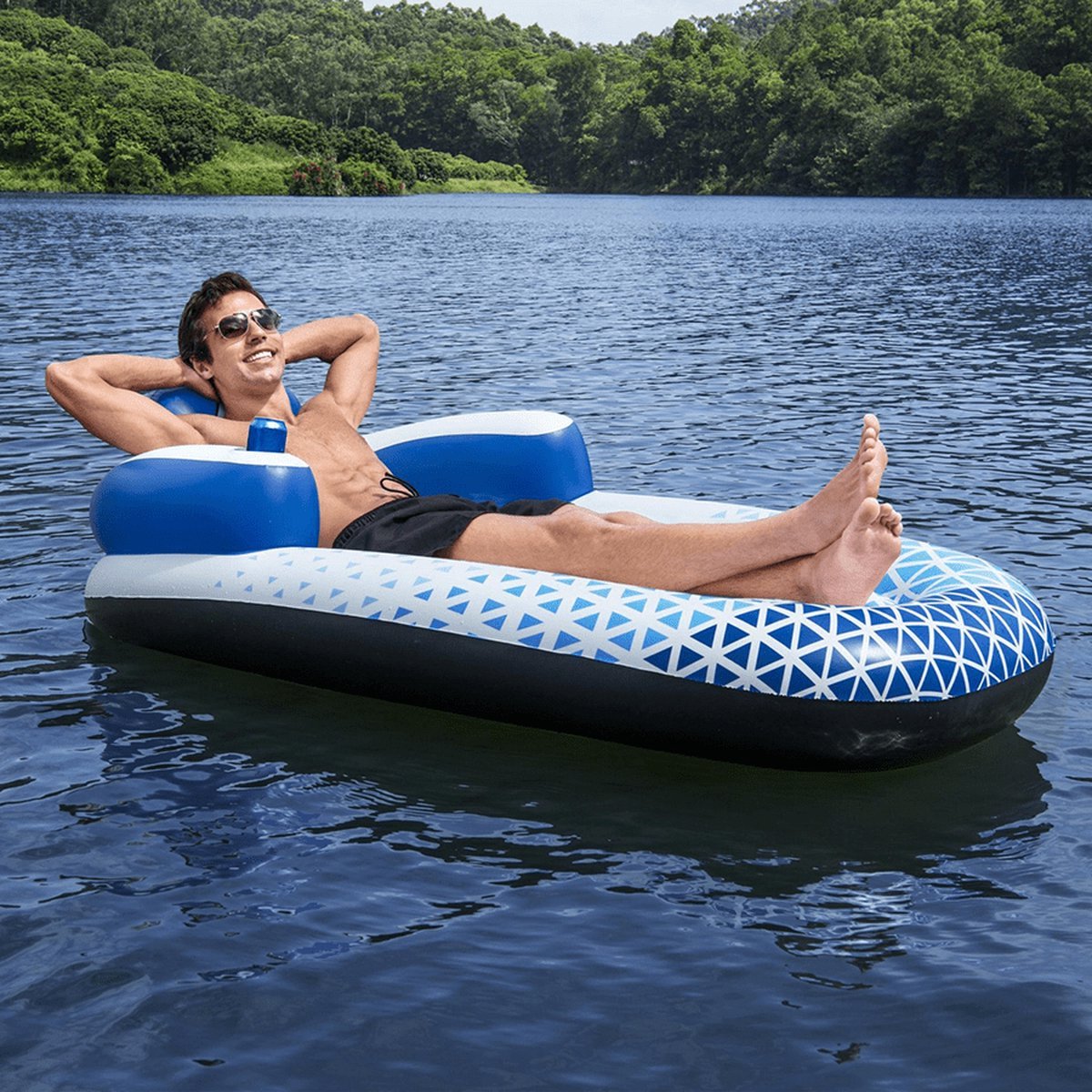 Bestway Luchtmatras Zwembad - Indigo Wave Lounge - Azzura Pool