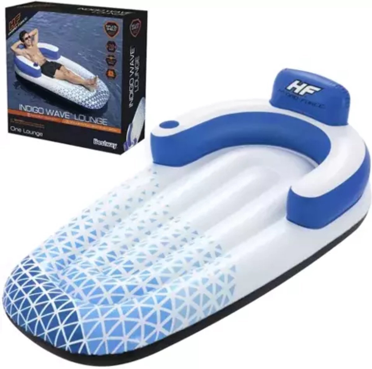 Bestway Luchtmatras Zwembad - Indigo Wave Lounge - Azzura Pool