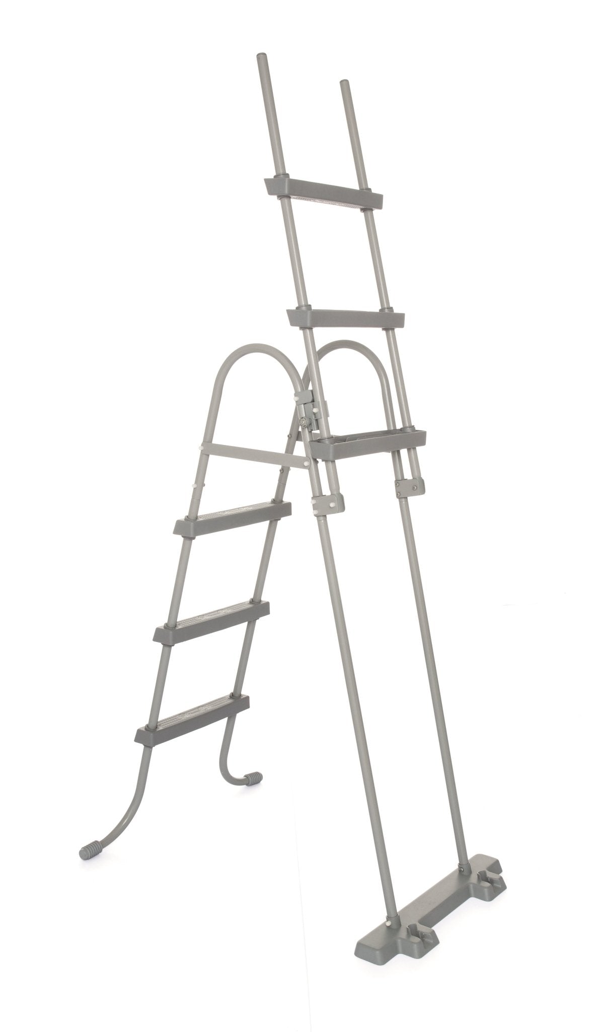 Bestway Power Steel Zwembad Set Ovaal Grijs 427 cm x 250 cm x 100 cm - Azzura Pool