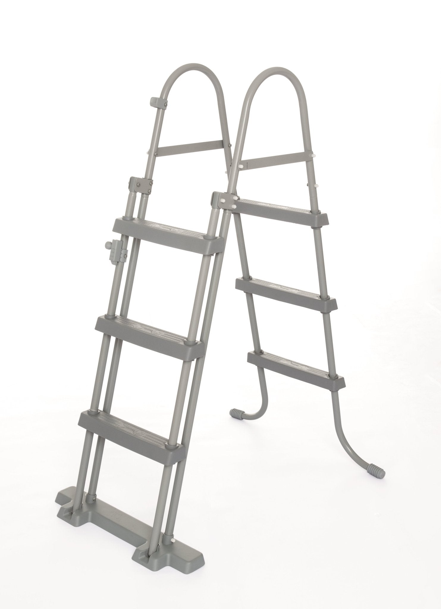 Bestway Power Steel Zwembad Set Ovaal Grijs 427 cm x 250 cm x 100 cm - Azzura Pool