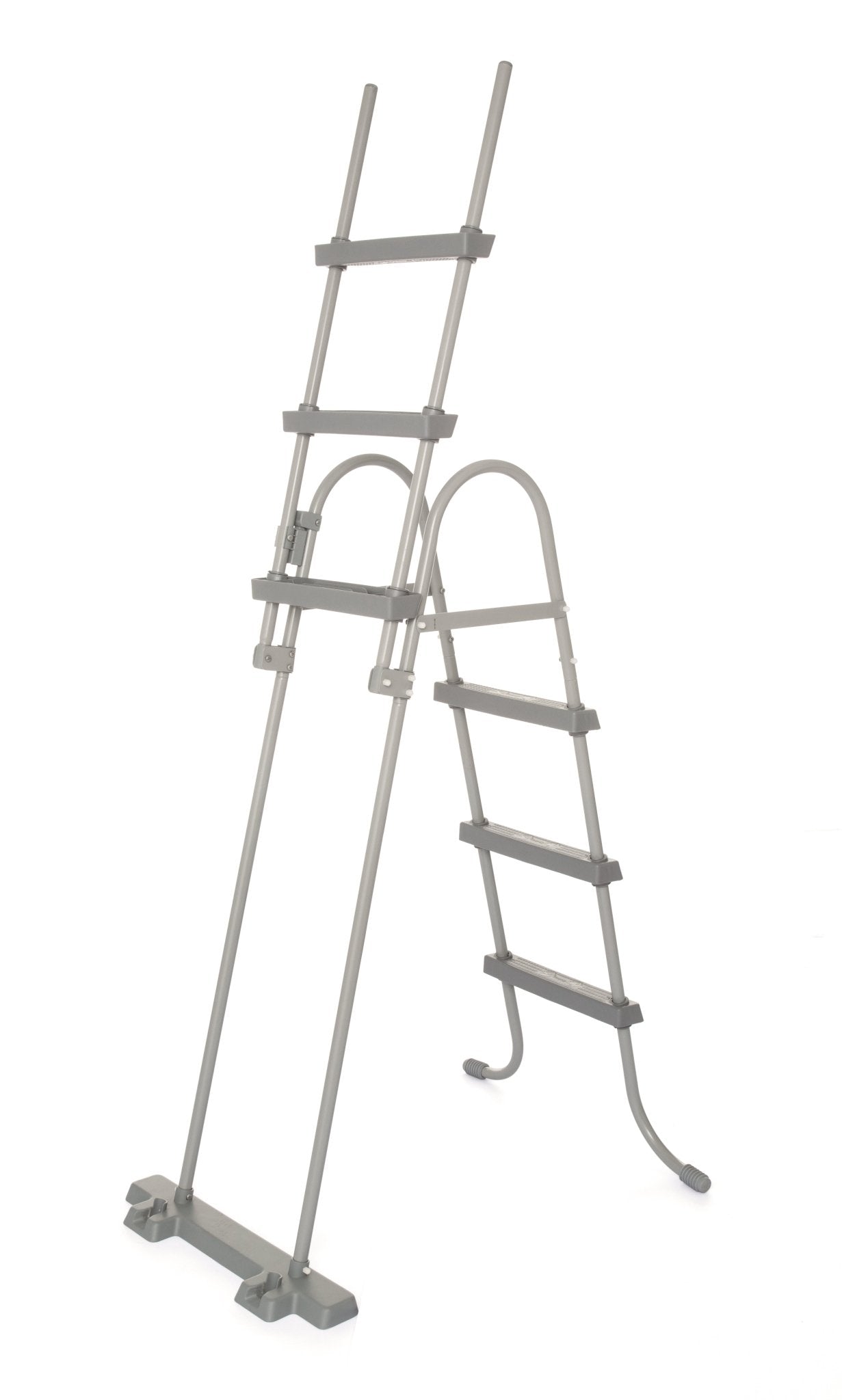 Bestway Power Steel Zwembad Set Ovaal Grijs 427 cm x 250 cm x 100 cm - Azzura Pool