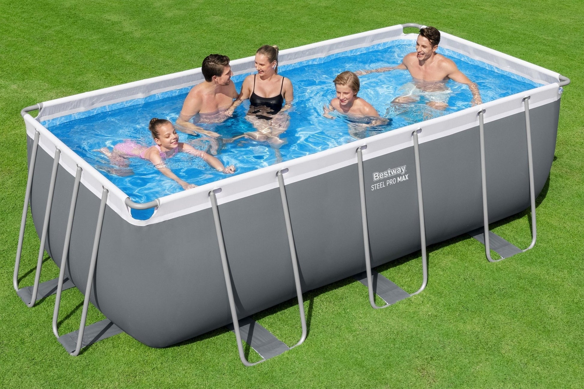 Bestway Steel Pro Max Bovengronds Zwembad Set 412 cm x 201 x 122 cm - Azzura Pool