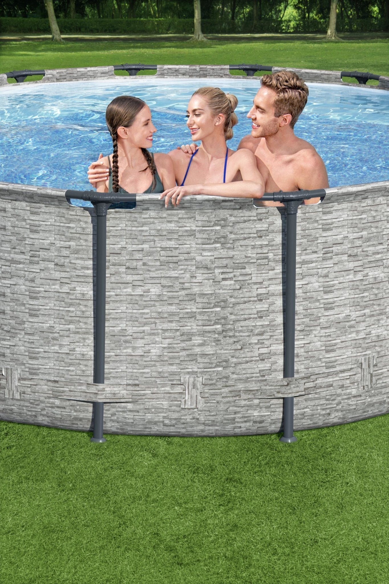 Bestway Steel Pro MAX Rond Frame Zwembad Set 427 cm × 122 m - Azzura Pool