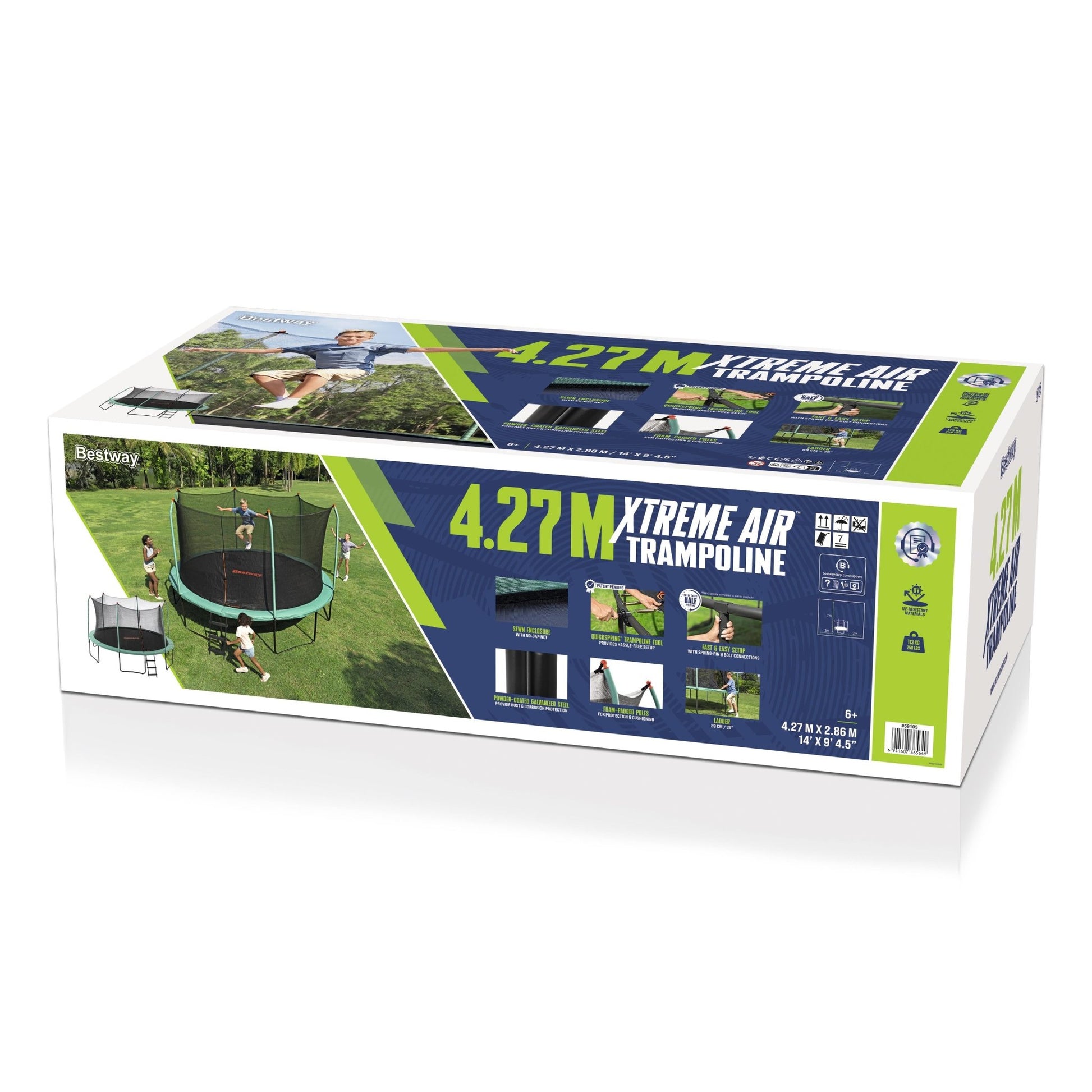 Bestway Xtreme Air Trampoline 427 cm x 286 cm - Azzura Pool