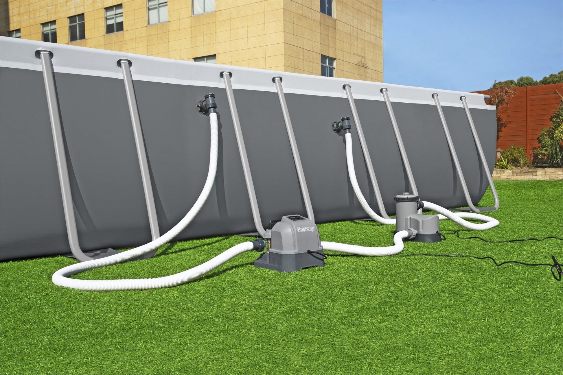 Bestway zoutwatersysteem - tot 26.498 liter - Azzura Pool