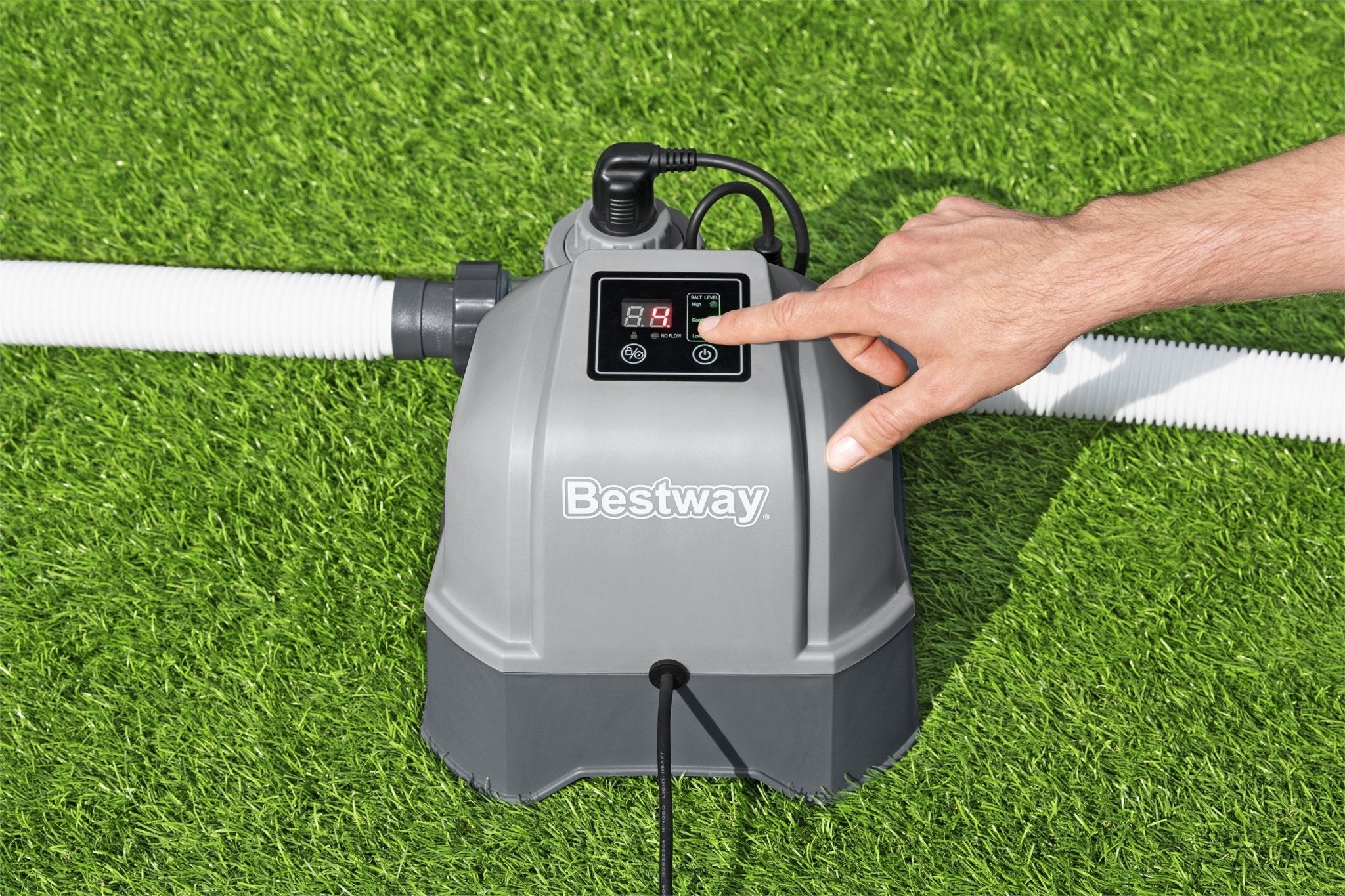 Bestway zoutwatersysteem - tot 26.498 liter - Azzura Pool