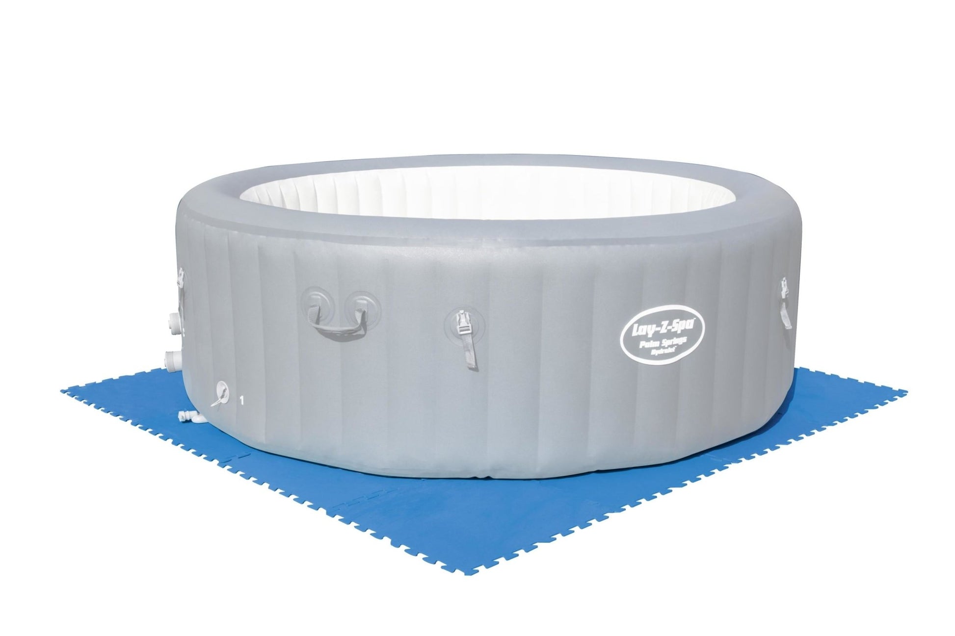 Bestway Zwembad Bodembeschermer Set – 9 Stuks – 50 x 50 cm – 2,25 m² – Blauw - Azzura Pool