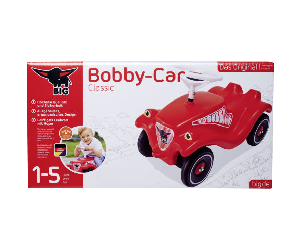 BIG-Bobby-Car-Classic – Correpasillos rojo con claxon