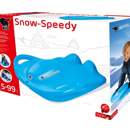 BIG Snow Speedy Sled light blue