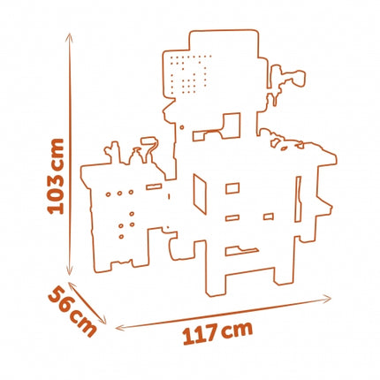 Établi pour jouets Mega Center de Smoby Black + Decker