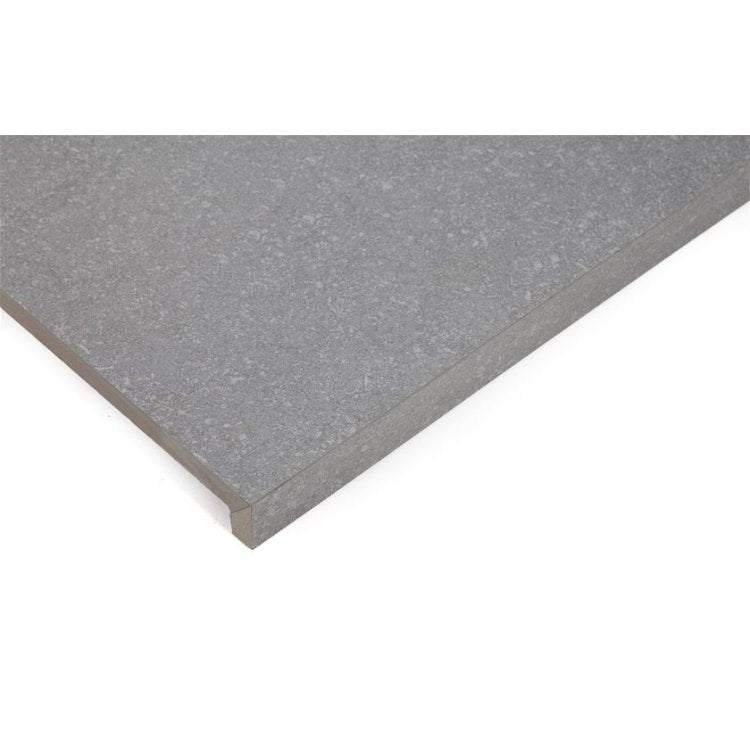Bluestone Light Keramische Boordsteen 60x35x4/2 - Azzura Pool