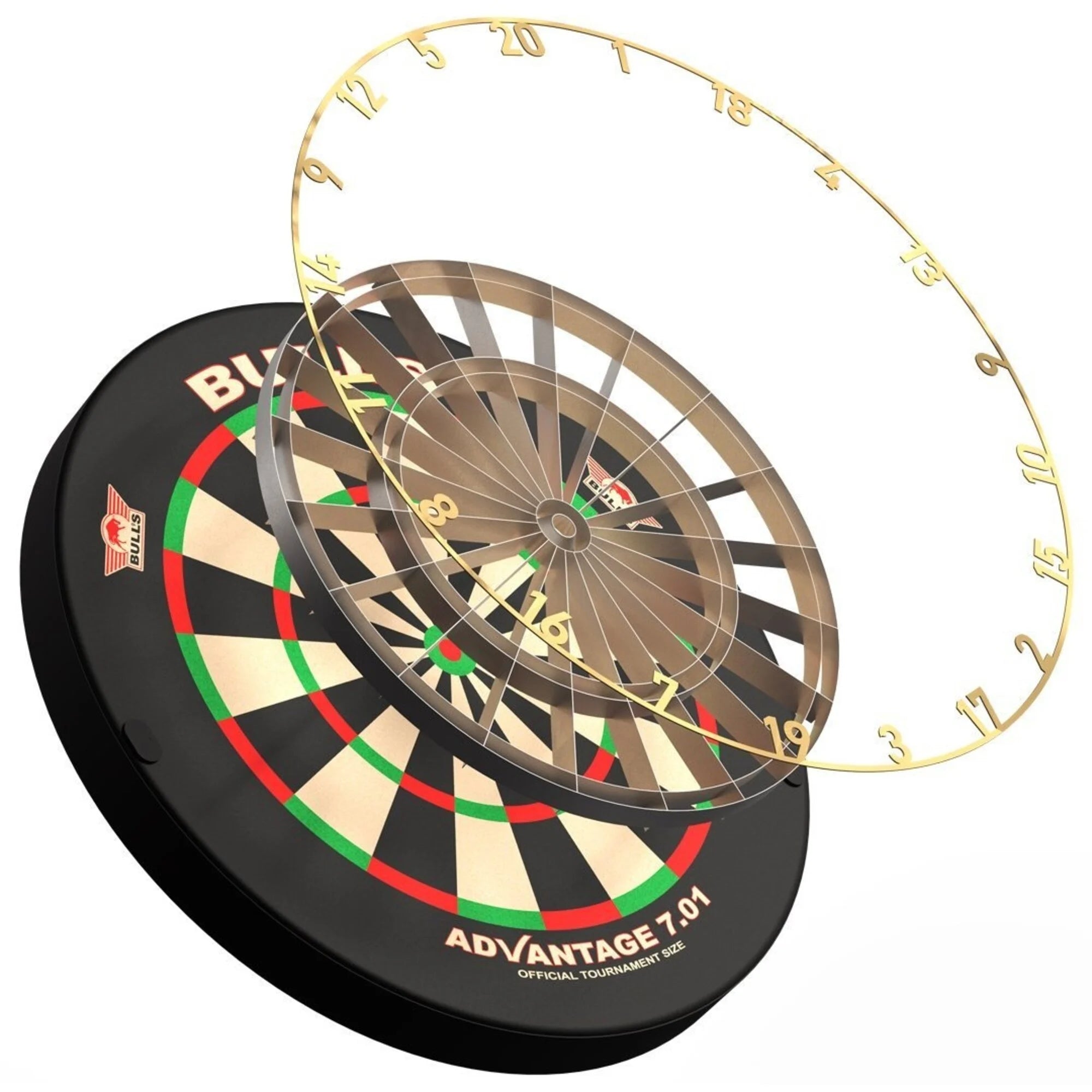 Bull's Advantage 7.01 - Tavolo da freccette professionale