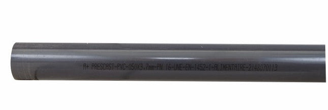 PVC drukbuis 63 mm 10bar - 1 meter