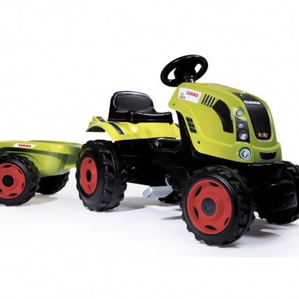 Tractor Smoby Claas Farmer XL + Remolque