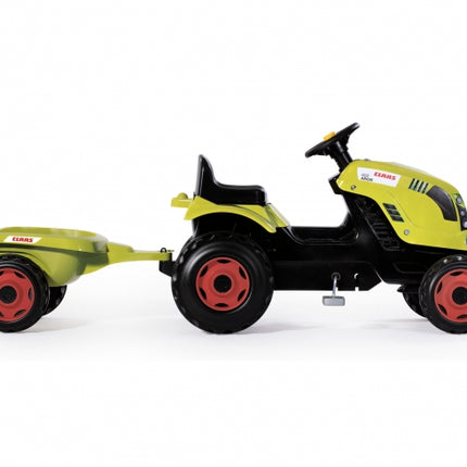 Smoby Claas Farmer Xl Traktor + Aanhangwagen