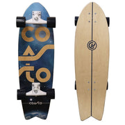 Coasto Sirius 32" Surfskate - Azzura Pool