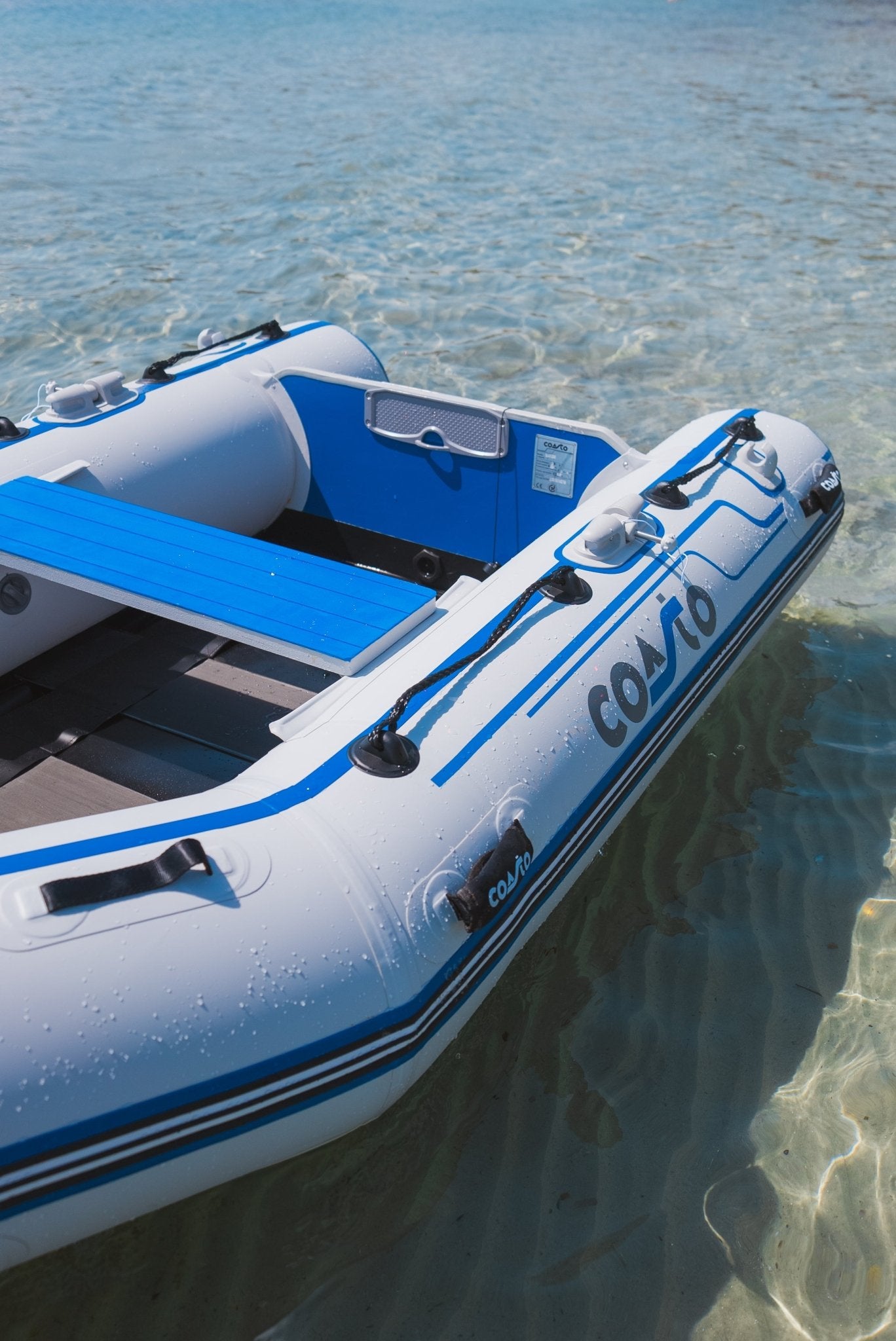Coasto Slat Boat Dinghy, 3 persoons - Azzura Pool