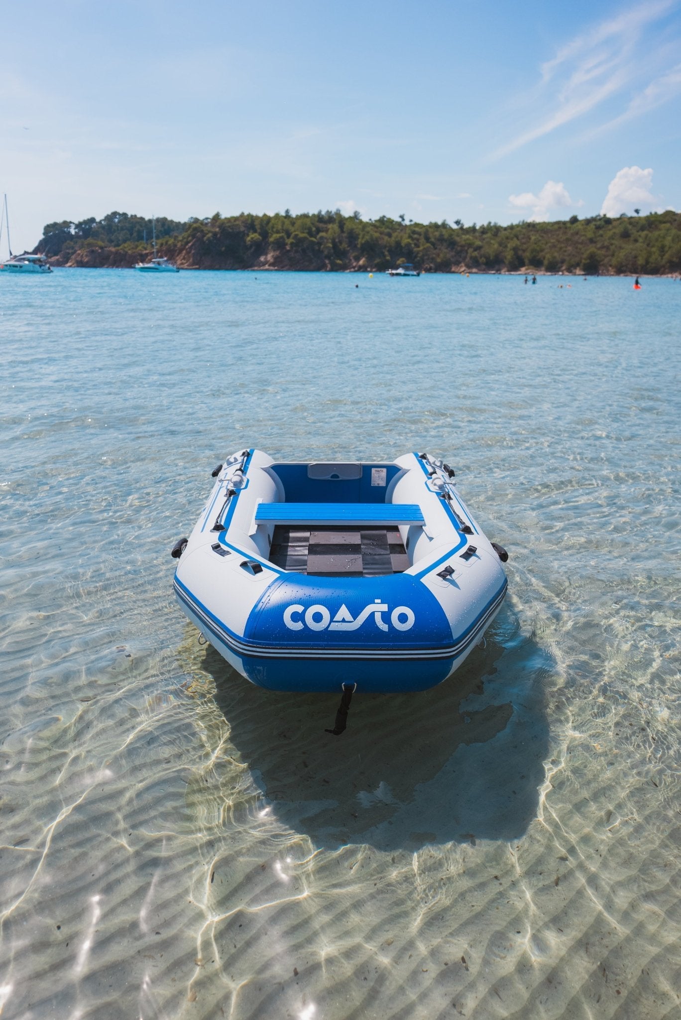 Coasto Slat Boat Dinghy, 3 persoons - Azzura Pool