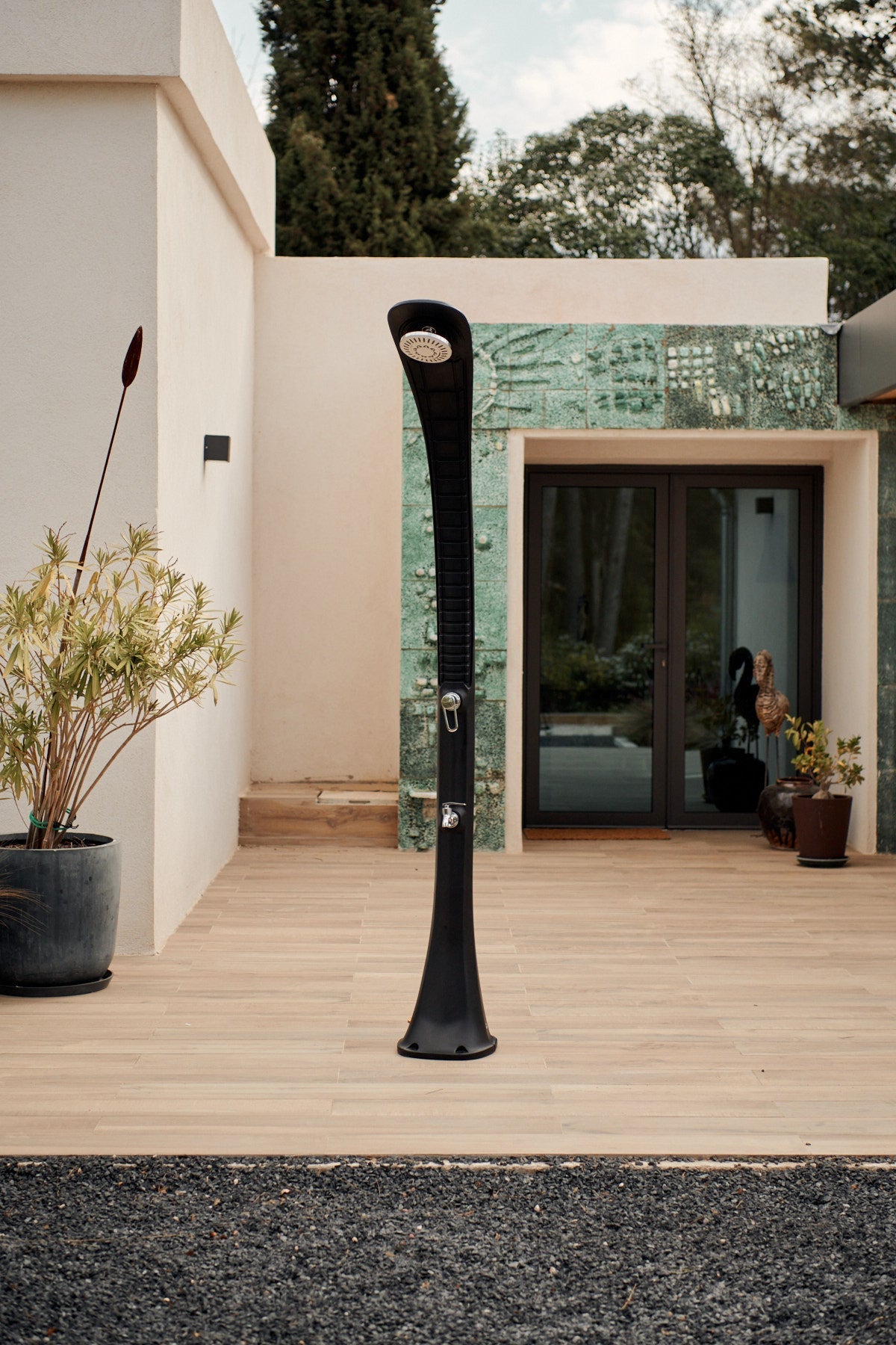 Cobra 32L Douche op zonne-energie - Antraciet - Azzura Pool