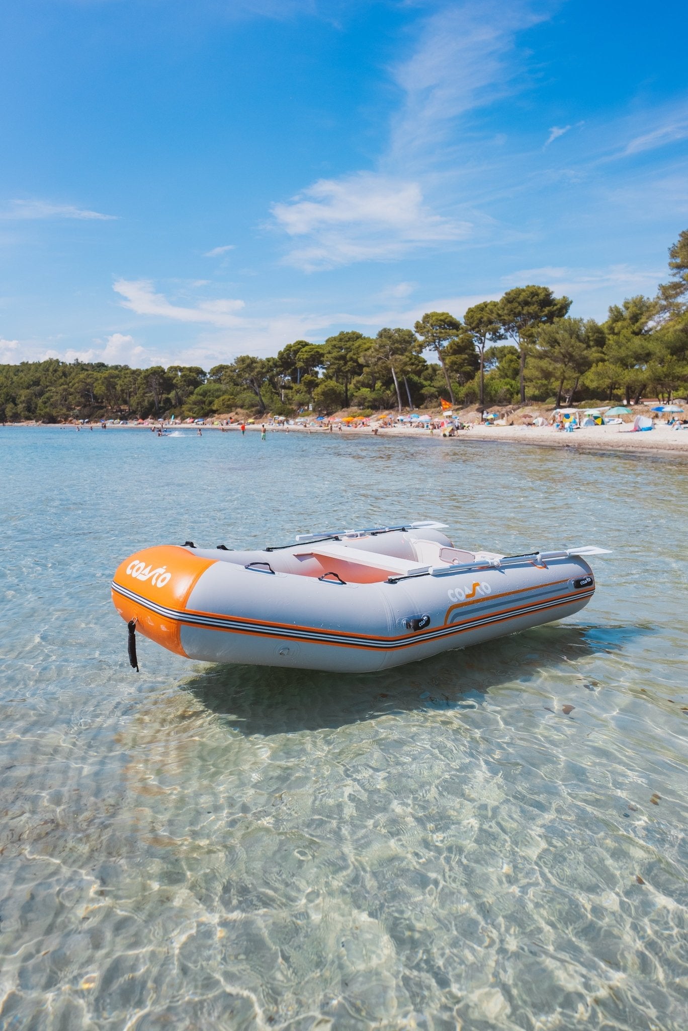 Dinghy Coasto DS-290 - 290 x 150cm - Donkergrijs - Azzura Pool