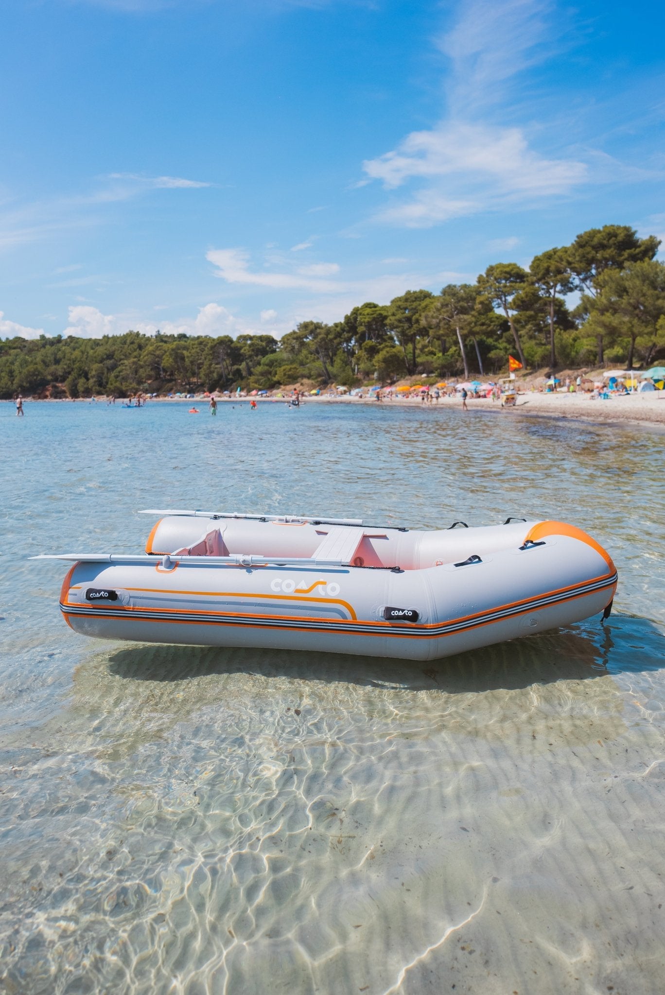 Dinghy Coasto DS-290 - 290 x 150cm - Donkergrijs - Azzura Pool