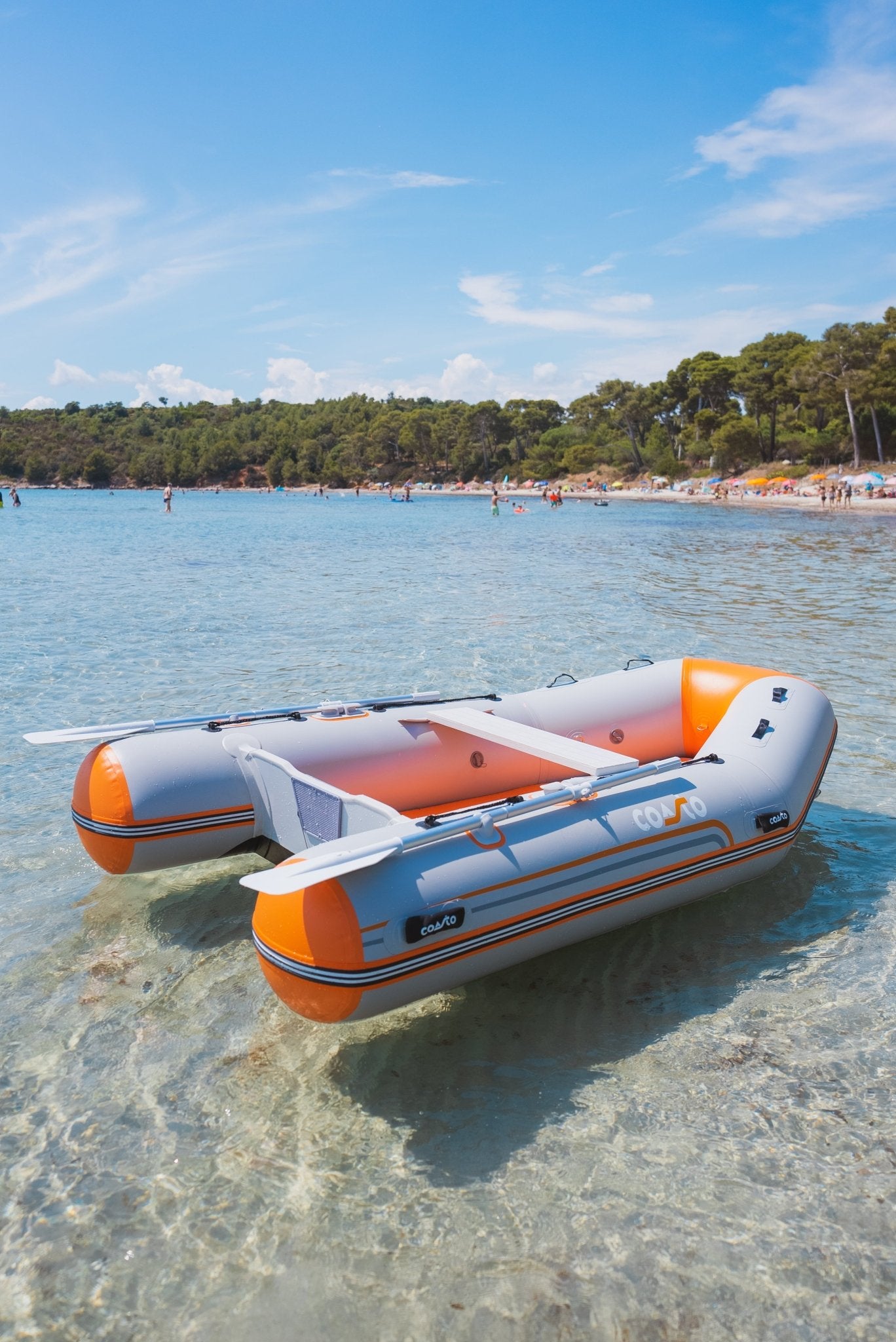 Dinghy Coasto DS-290 - 290 x 150cm - Donkergrijs - Azzura Pool