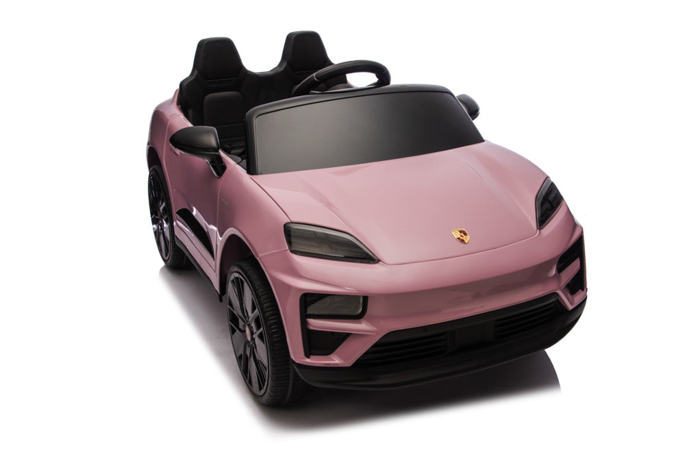 Porsche Macan Turbo, Elektrische Kinderauto Met Een Lithium Accu, Muziek Module, Rubberen Banden En Meer.