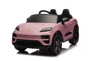 Porsche Macan Turbo, Elektrische Kinderauto Met Een Lithium Accu, Muziek Module, Rubberen Banden En Meer.