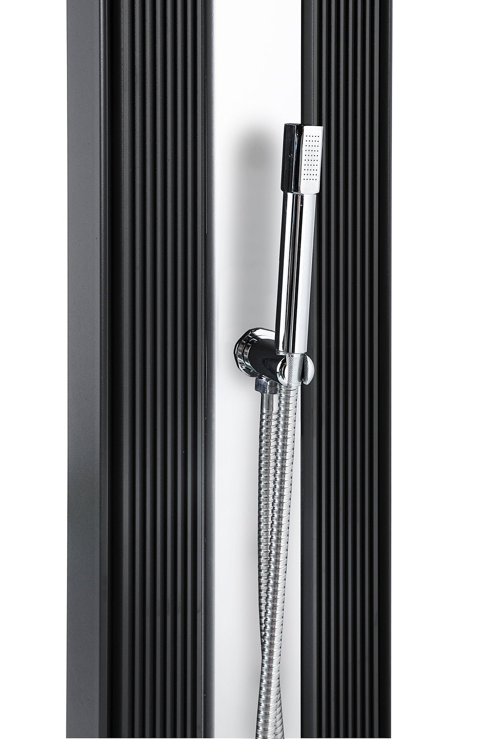 Douche Hybride Dada Straight 40L Kleur Antraciet / Geborsteld aluminium - Azzura Pool