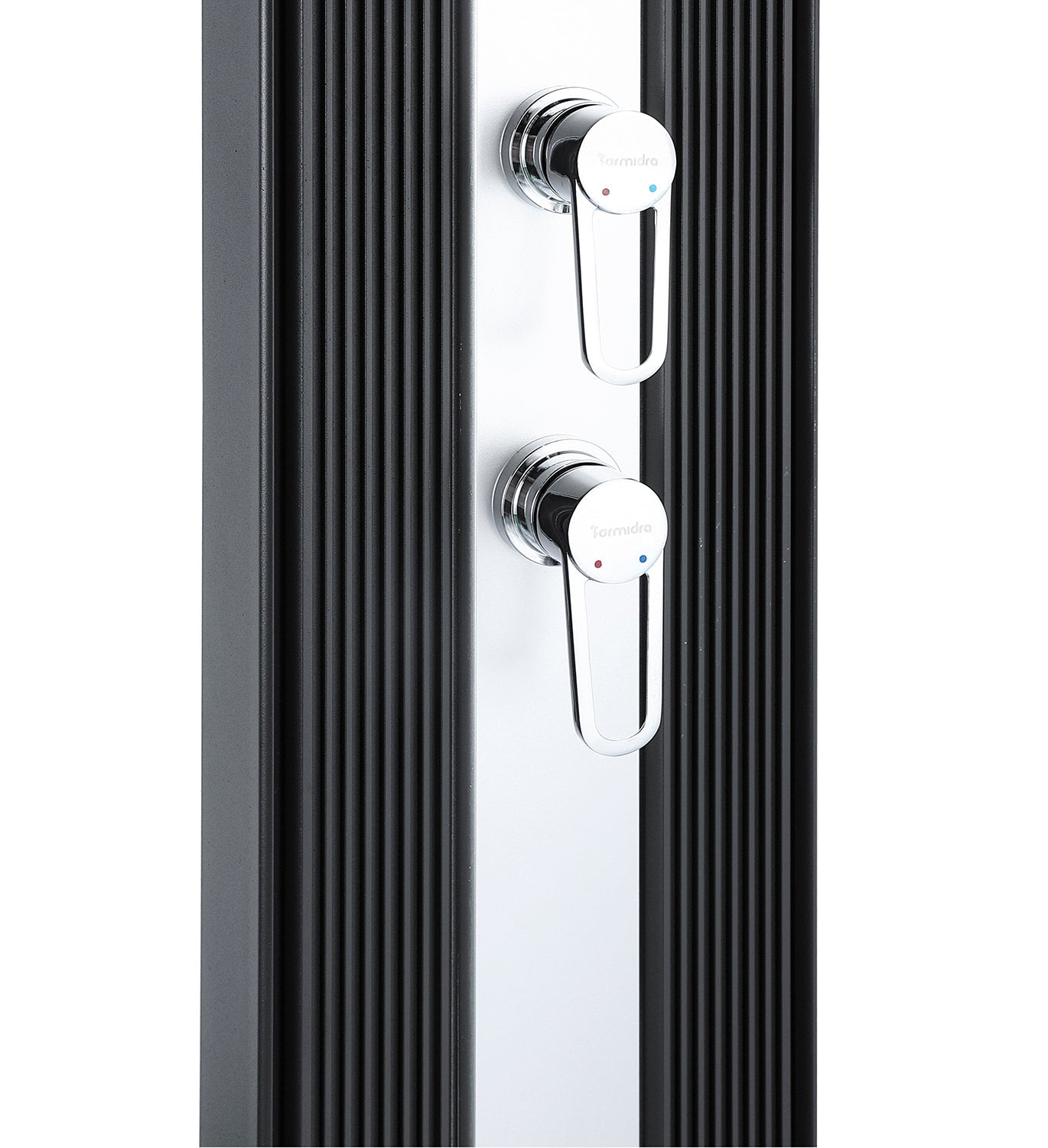 Douche Hybride Dada Straight 40L Kleur Antraciet / Geborsteld aluminium - Azzura Pool