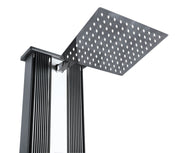 Douche Hybride Dada Straight 40L Kleur Antraciet / Geborsteld aluminium - Azzura Pool