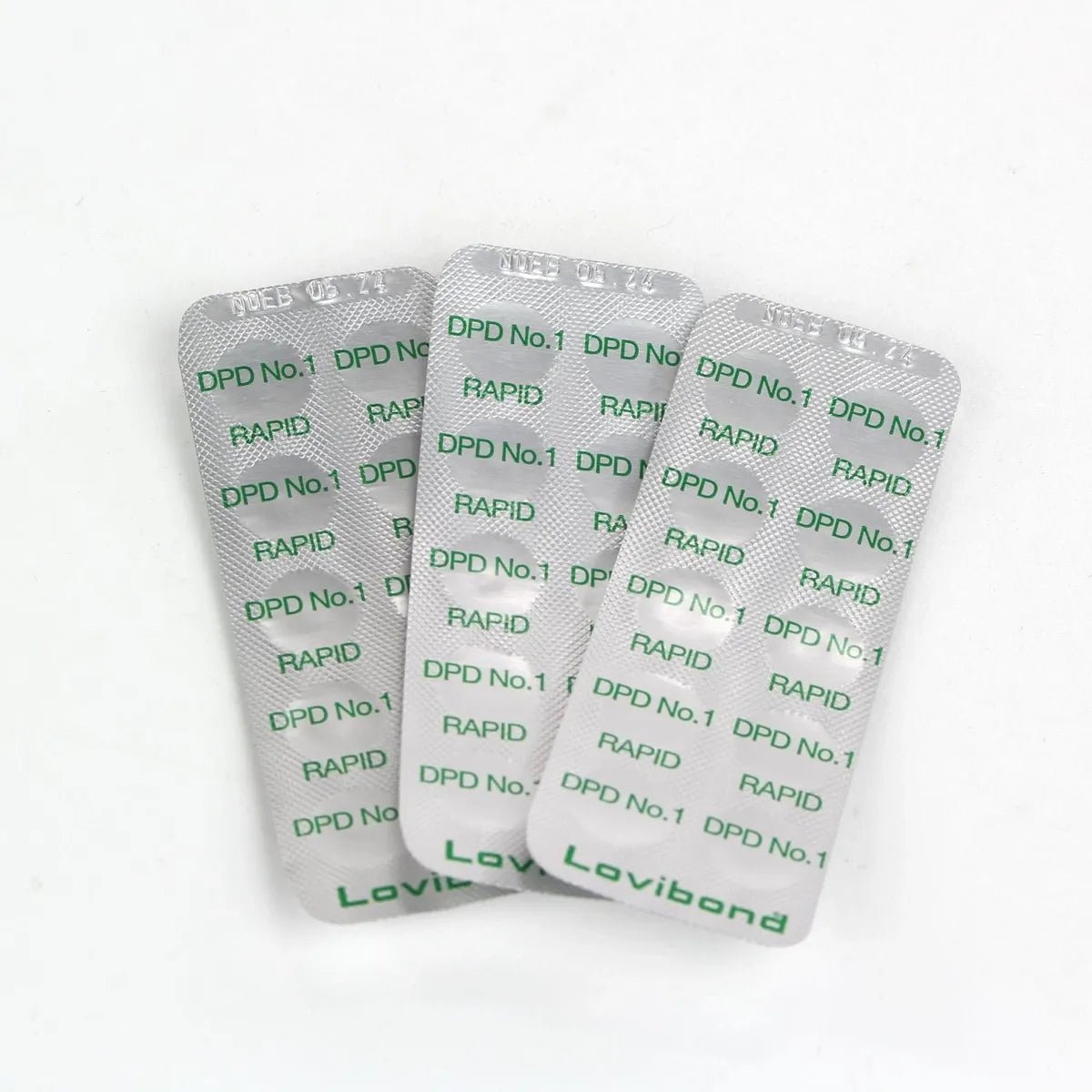 DPD 1 tabletten voor manuele tester - 100 stuks - Azzura Pool