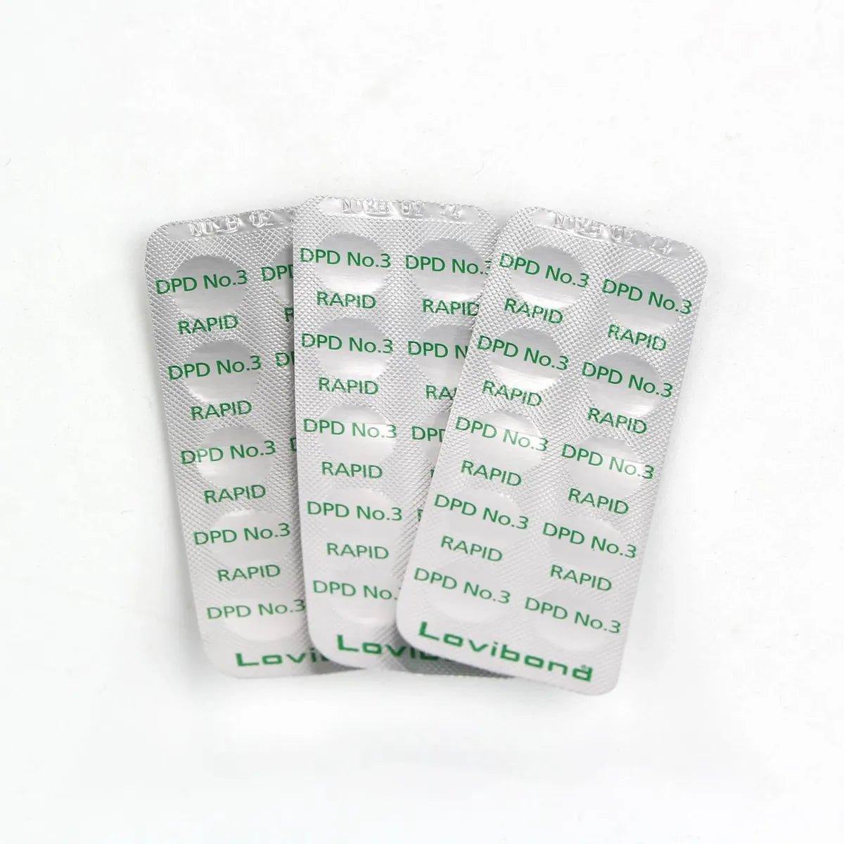 DPD 3 tabletten voor manuele tester - 100 stuks - Azzura Pool