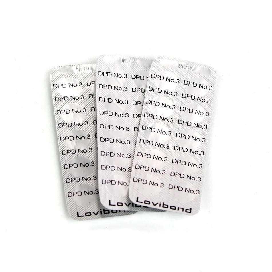 DPD 3 tabletten voor fototester (o.a. Pool Lab en Scuba 2) - 100 stuks