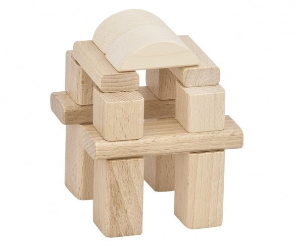 Eichhorn Houten Blokkenset – 100 Stuks in Bewaaremmer - Azzura Pool