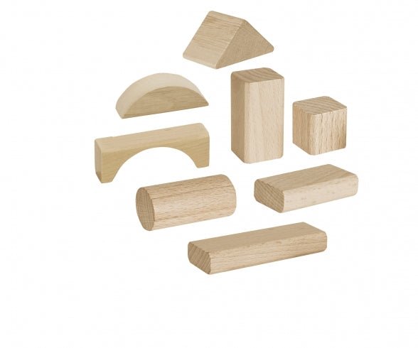 Eichhorn Houten Blokkenset – 100 Stuks in Bewaaremmer - Azzura Pool