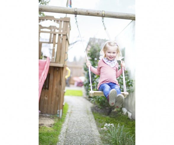 Eichhorn Houten Kinderschommel - Azzura Pool