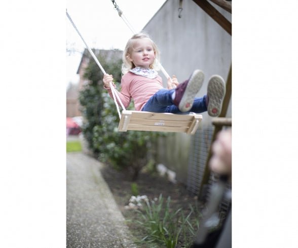 Eichhorn Houten Kinderschommel - Azzura Pool