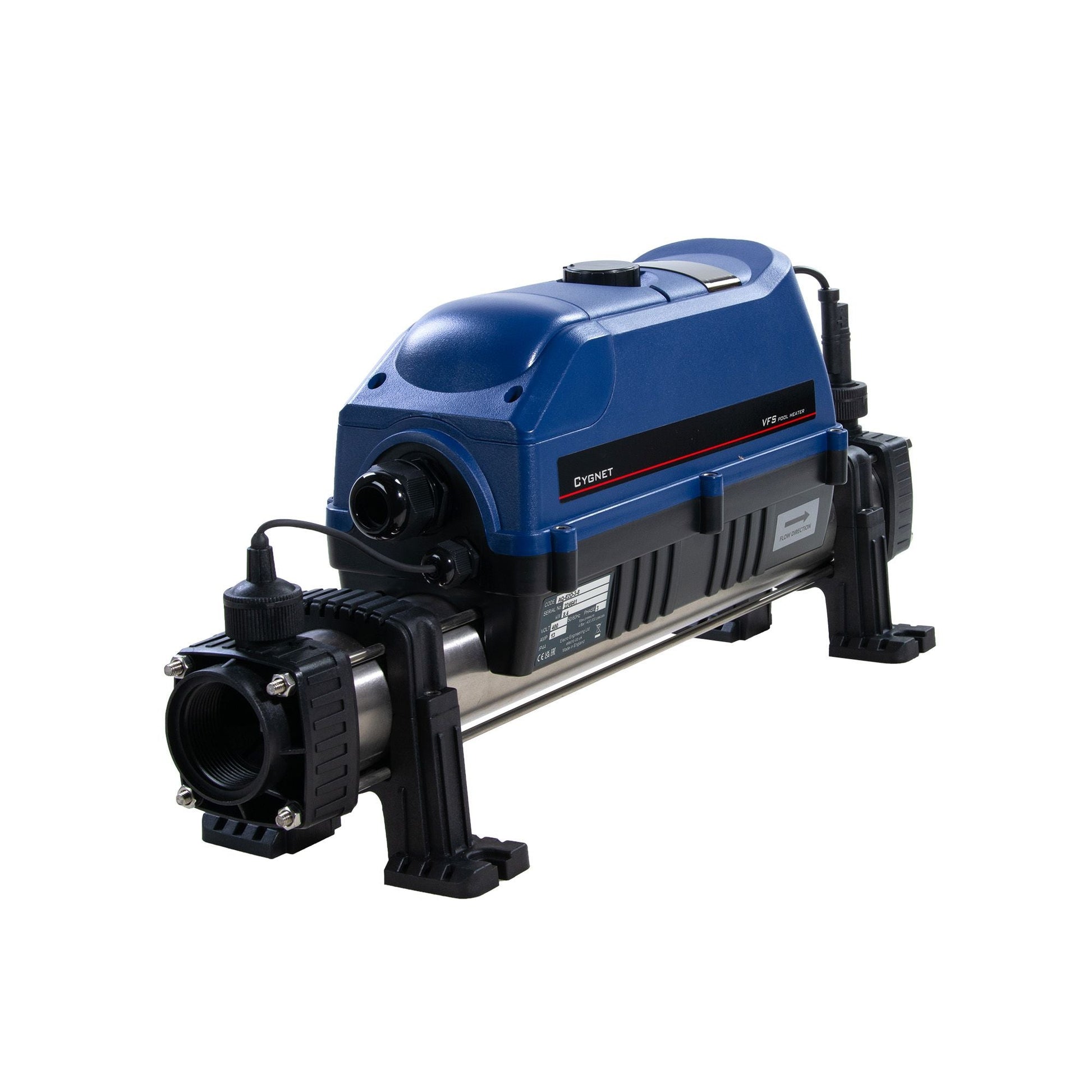 Elecro heater digitaal titanium 8 kW - Azzura Pool