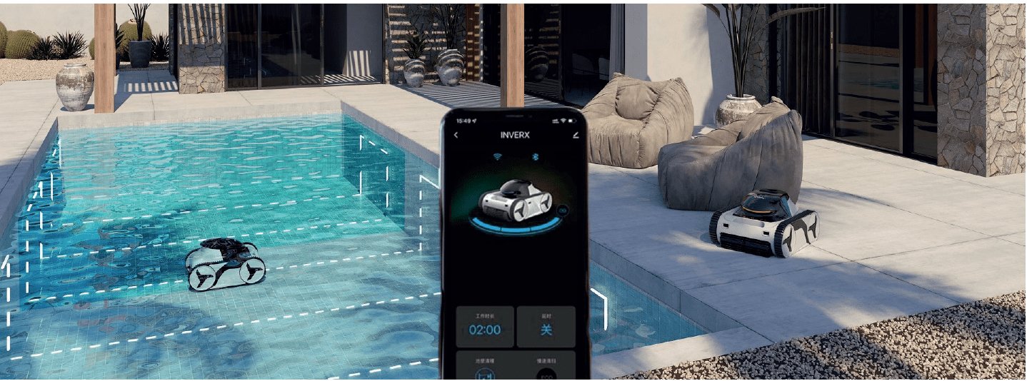Fairland Warrior X80 draadloze zwembadrobot - Azzura Pool