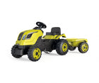 Tractor de pedales Smoby Farmer XL con remolque - Verde